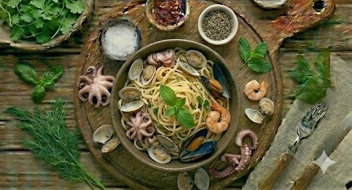 Лінгвіні з морепродуктами