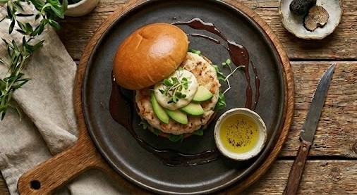 Бургер з крабом ★