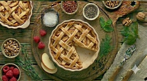 Пирог з яблуками