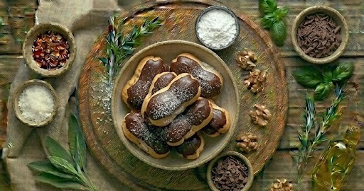 Еклер з кремом