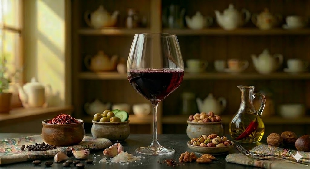 Червоне напівсолодке "Каберне"