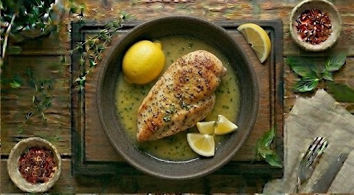 Куряче філе з лимоном