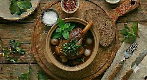 Баранина з м'ятою