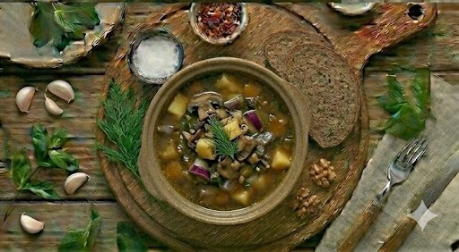 Грибний суп з картоплею