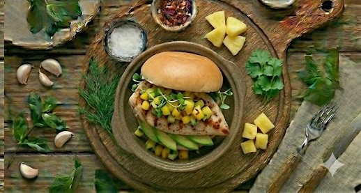 Бургер з куркою